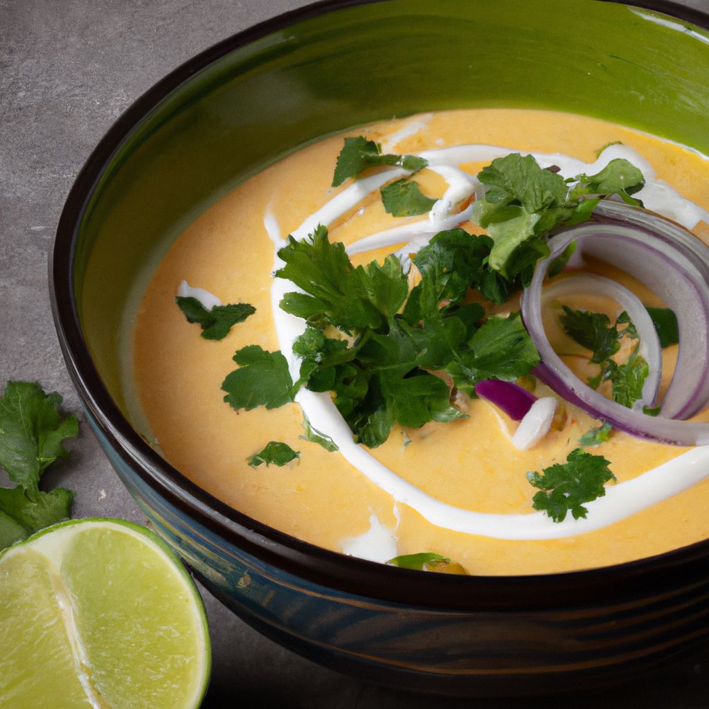 Tasty Creamy Coconut Curry Soup